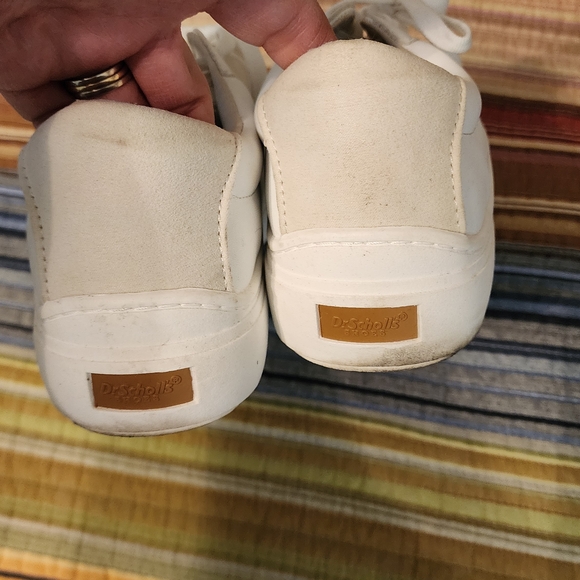 White Low-Top Sneakers - Picture 3 of 11